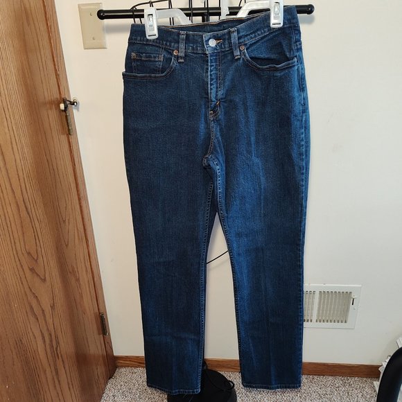 Levi's Denim - Levi's 505 medium wash, low rise, straight leg jeans, excellent cond., size 10M